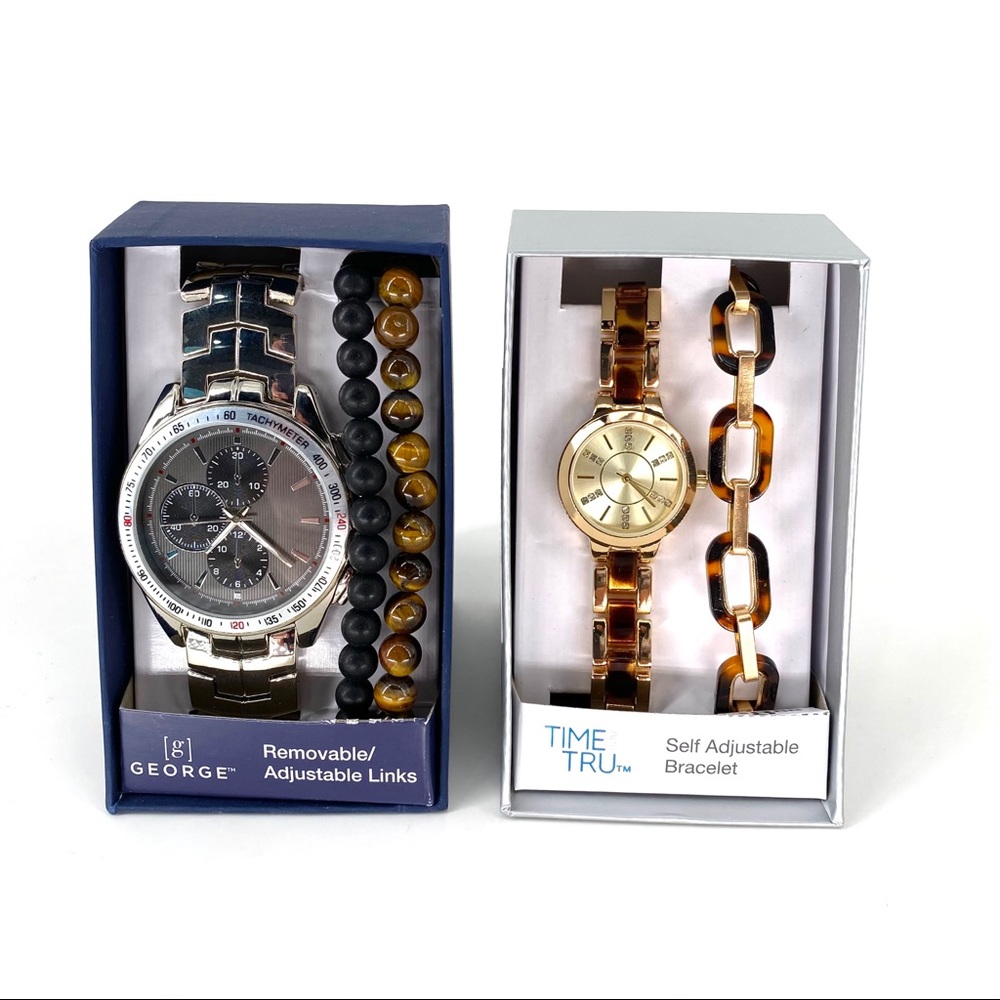 George Men's Watch & Time and Tru Women's Watch